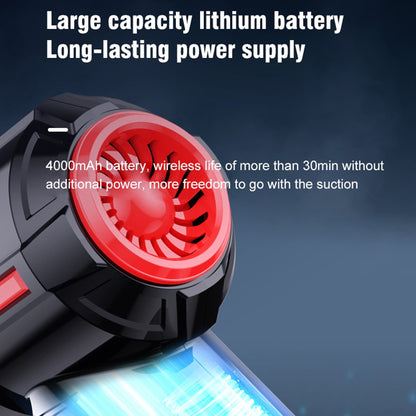 SUITU ST-6629 Cordless Handheld Vacuum Car Vacuum Cleaner Mini Rechargeable Dustbuster with Base