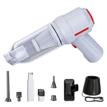 SUITU ST-6629 Cordless Handheld Vacuum Car Vacuum Cleaner Mini Rechargeable Dustbuster with Base
