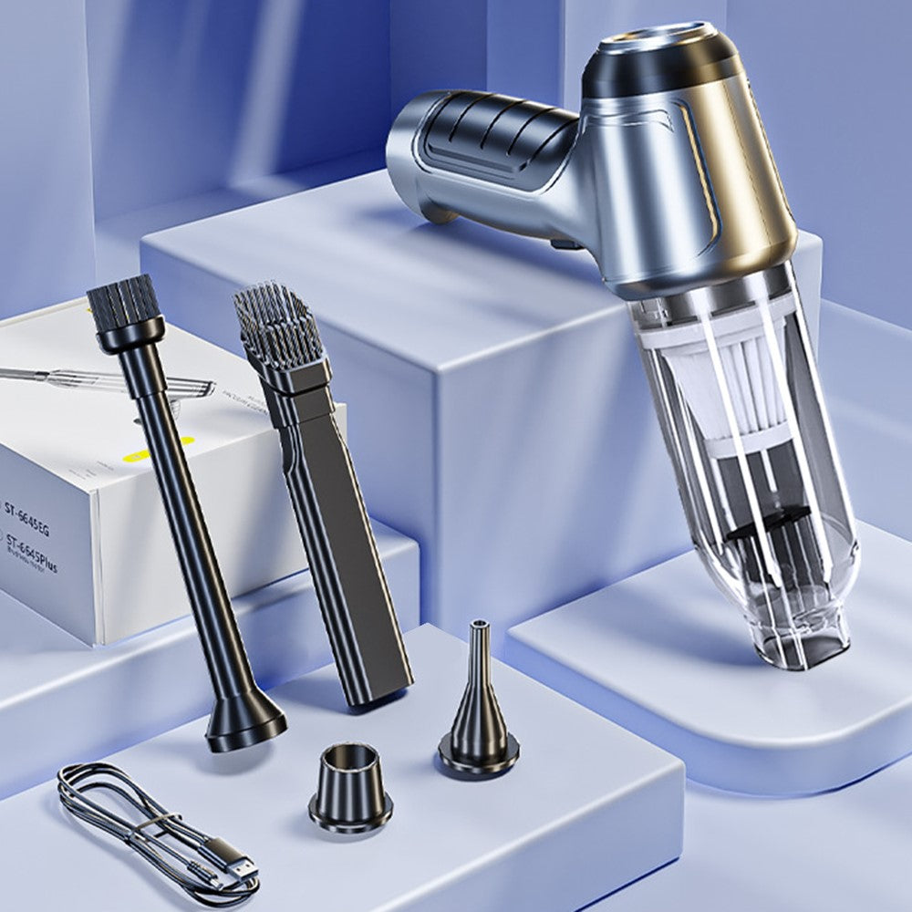 SUITU ST-6645Pro Brushless ABS Car Handheld Vacuum Cleaner Wireless Rechargeable Cleaning Tool