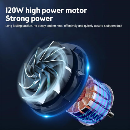 SUITU ST-6638 Low Noise 4000Pa Dual Purpose Wireless Handheld Vacuum Cleaner, Upgraded Version