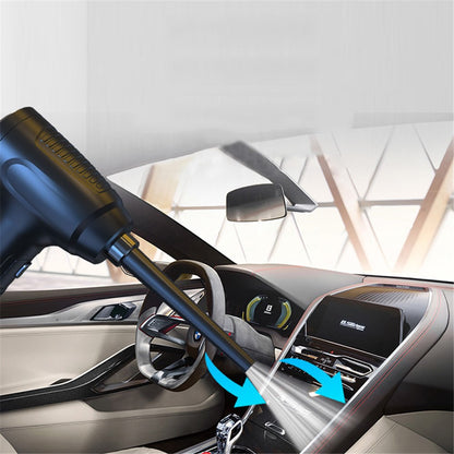 YMG-810 3-in-1 Wireless Air Duster 5000Pa Handheld Vacuum Cleaner Car Home Cleaning Device