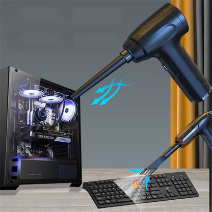 YMG-810 3-in-1 Wireless Air Duster 5000Pa Handheld Vacuum Cleaner Car Home Cleaning Device