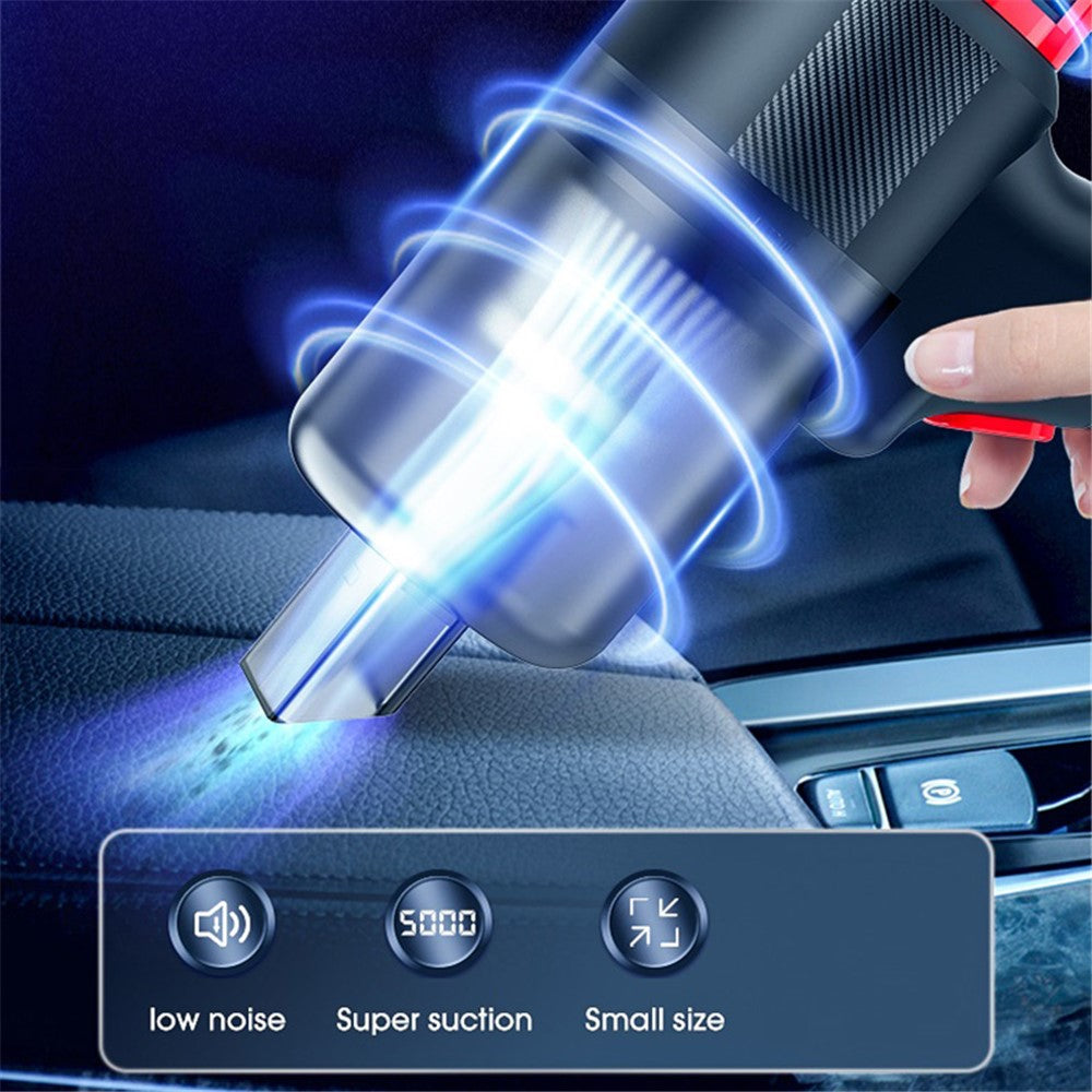 CARSUN C3088 12V Car Cigarette Lighter Plug Handheld Vacuum Cleaner High Power Car Cleaning Tool