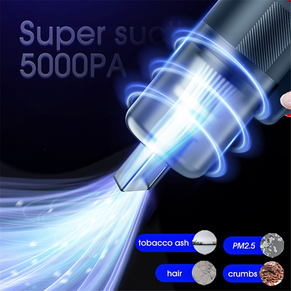 CARSUN C3088 12V Car Cigarette Lighter Plug Handheld Vacuum Cleaner High Power Car Cleaning Tool