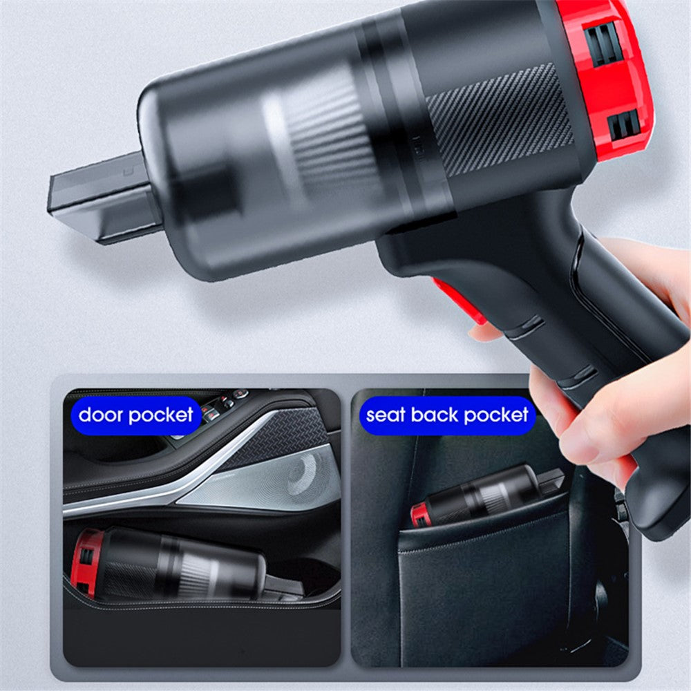 CARSUN C3088 12V Car Cigarette Lighter Plug Handheld Vacuum Cleaner High Power Car Cleaning Tool
