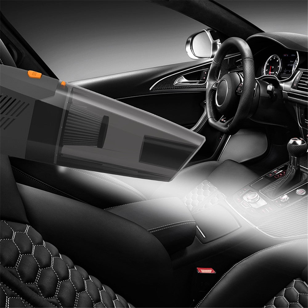 CARSUN C1398 Rechargeable Cordless Car Vacuum Powerful 6000Pa Portable Vacuum Cleaner with LED Light