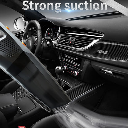 CARSUN C1398 Rechargeable Cordless Car Vacuum Powerful 6000Pa Portable Vacuum Cleaner with LED Light