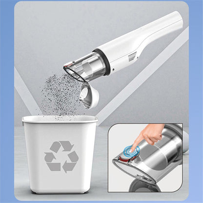 CARSUN C2819 Type-C Wireless Vacuum Cleaner Handheld Dust Cleaner for Car Home Cleaning