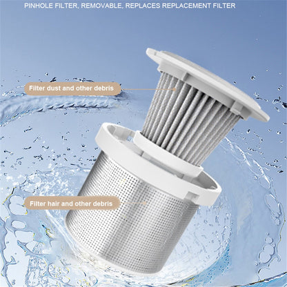 CARSUN C2819 Type-C Wireless Vacuum Cleaner Handheld Dust Cleaner for Car Home Cleaning