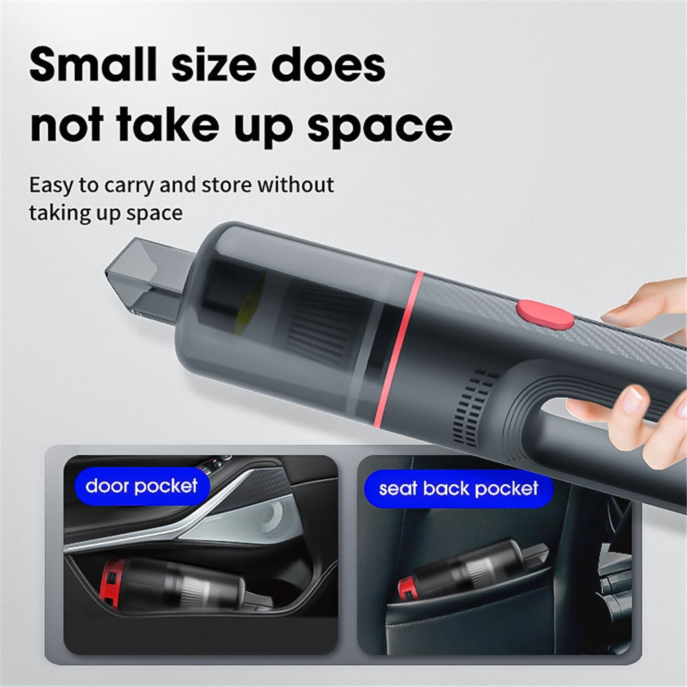 CARSUN C3089 Vacuum Cleaner Car Home Dual Use Portable Cordless Dust Removing Tool