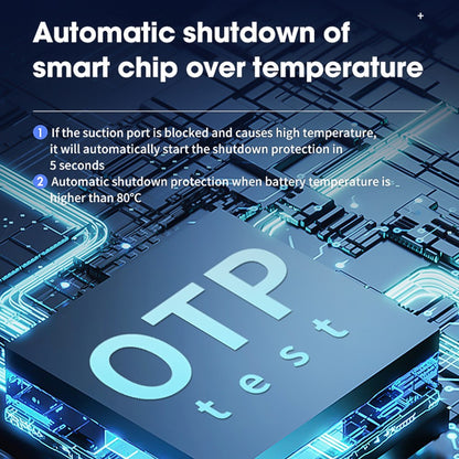 CARSUN C3089 Car Cigarette Lighter Vacuum Cleaner 5000Pa High Power Handheld Dust Cleaner