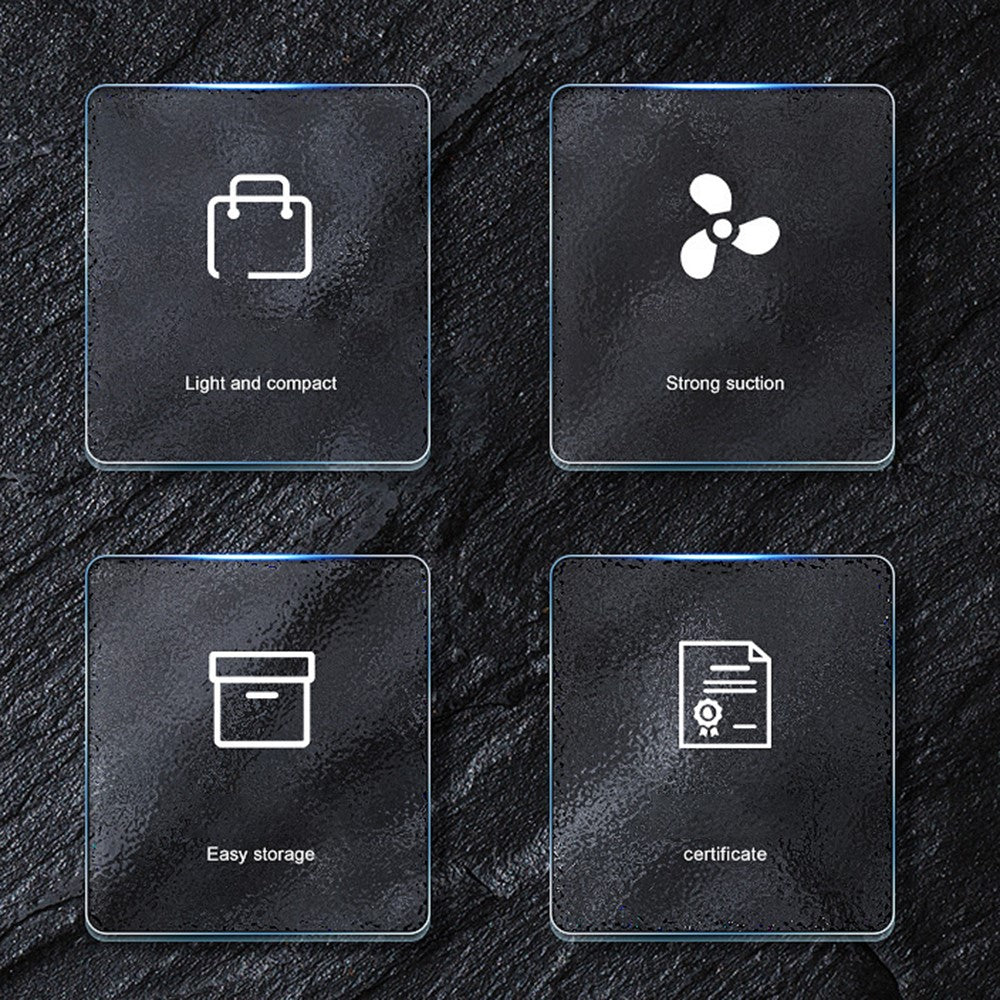 A-016 Powerful Suction Cordless Vacuum Cleaner Rechargeable Car Home Cleaning Tool