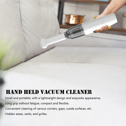 SY01-Q8 USB Car Vacuum Cleaner Rechargeable 4000Pa Cordless Home Cleaner