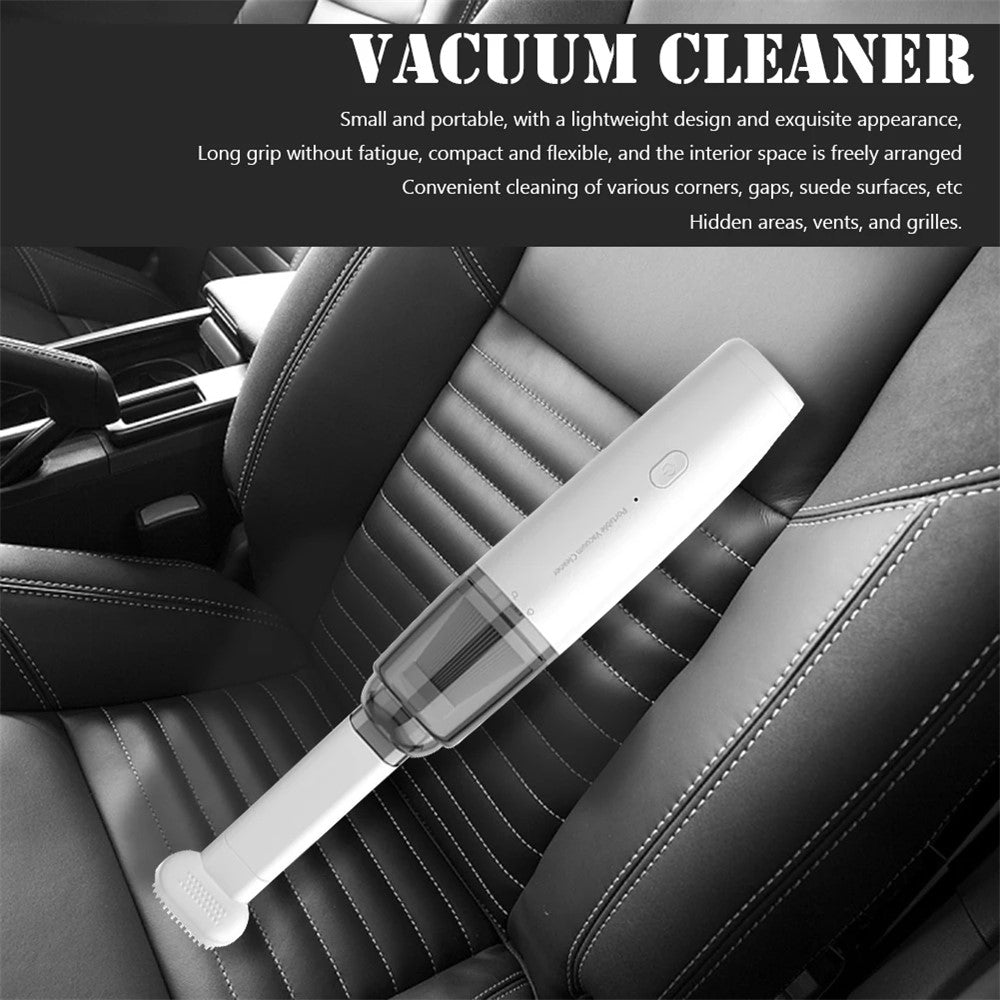 SY01-Q8 USB Car Vacuum Cleaner Rechargeable 4000Pa Cordless Home Cleaner
