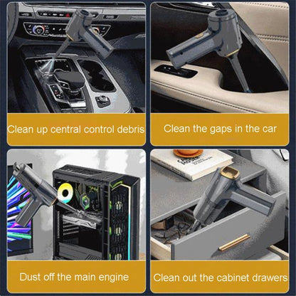 3101-A Handheld Brush Motor Car Vacuum Cleaner 4000mAh Battery-Operate Mini Wireless Vacuum Cleaner