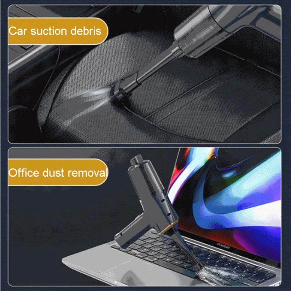 3101-A Handheld Brush Motor Car Vacuum Cleaner 4000mAh Battery-Operate Mini Wireless Vacuum Cleaner