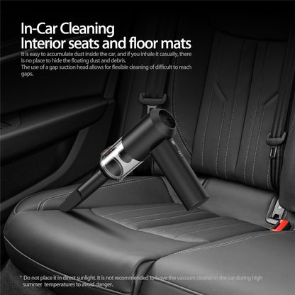S1 Mini Cordless Vacuum Cleaner Folding High Power Suction 2-in-1 Handheld Vacuum Cleaner for Car, Home