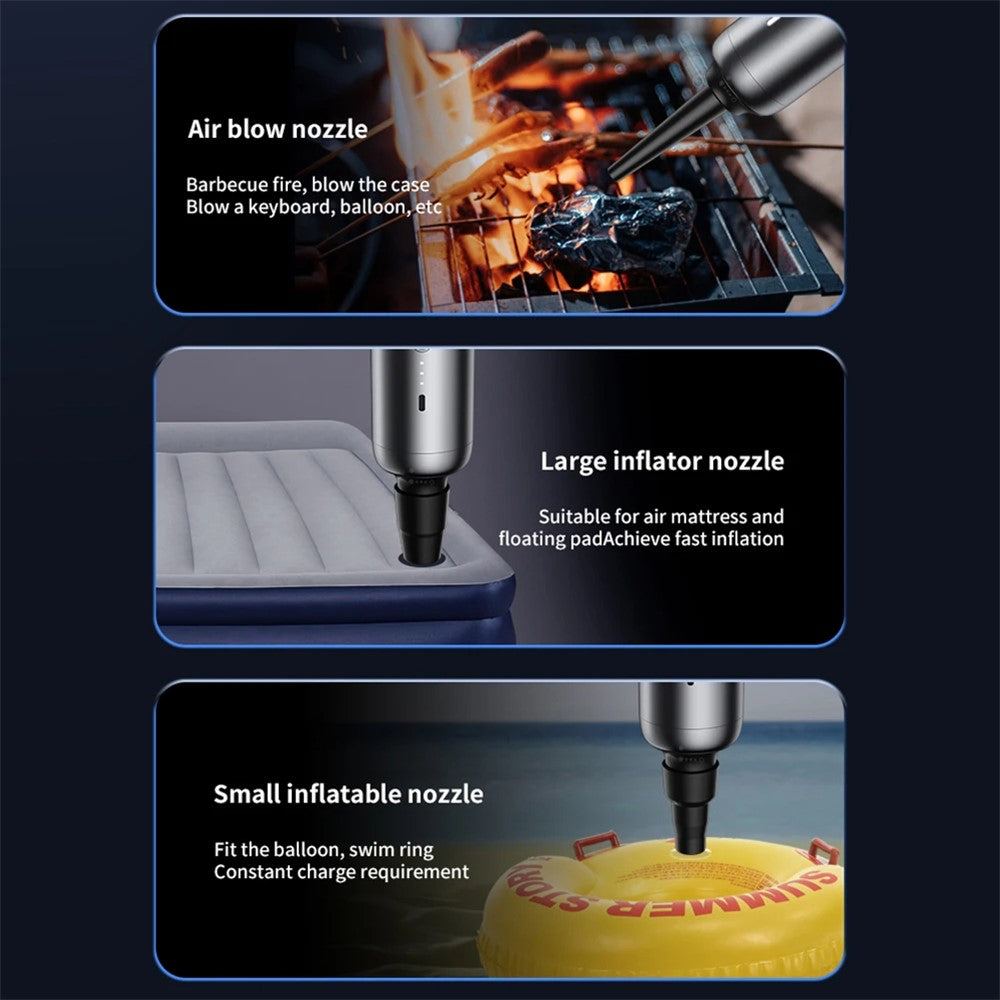 Q208 16000Pa Portable Car Handheld Vacuum Cleaner Cordless Cleaning Tool