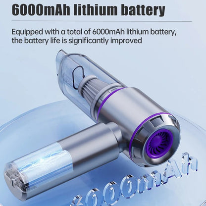 SUITU ST-6653Plus High Power Car Home Handheld Vacuum Cleaner Wireless Rechargeable Cleaning Tool