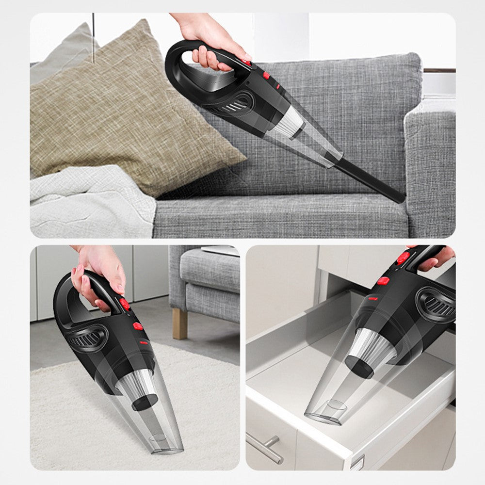 SUITU ZY-2021 Car Mini Vacuum Cleaner Home Cordless Handheld 4000Pa Cleaning Tool