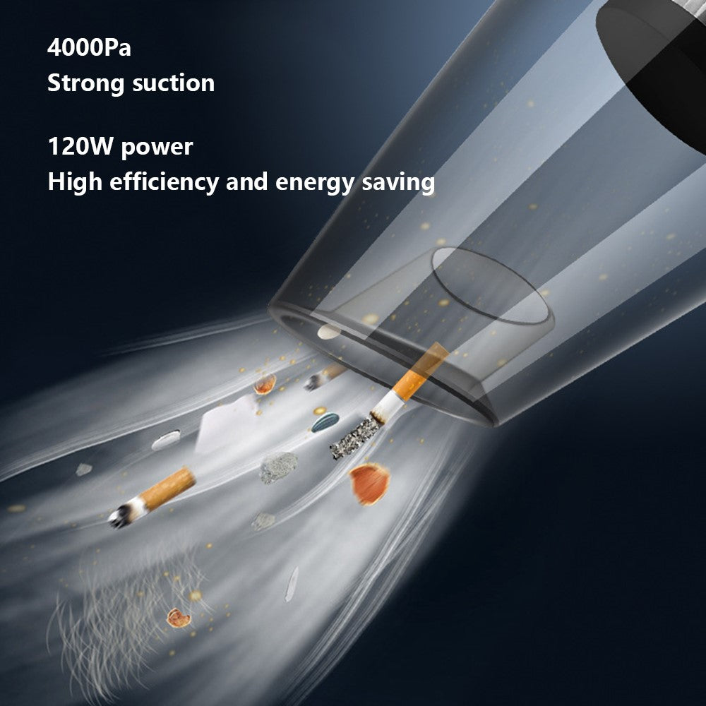 SUITU ZY-2021 Car Mini Vacuum Cleaner Home Cordless Handheld 4000Pa Cleaning Tool