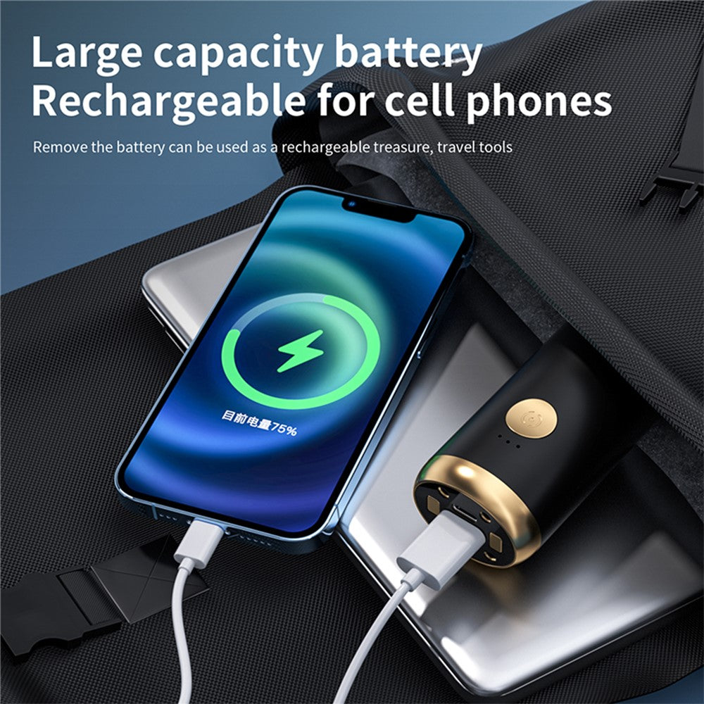 P9 13000Pa Mini Vacuum Cleaner with Flashlight and Detachable Handle for Home / Car