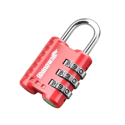 RHINOWALK XM10202 Anti Theft 3 Digit Combination Lock Security Lock for Motorcycle Tank Bag