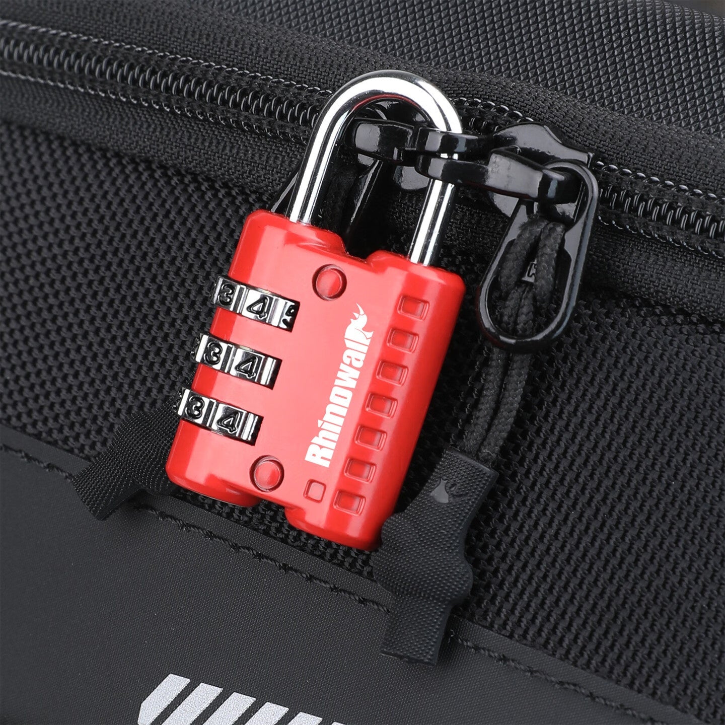 RHINOWALK XM10202 Anti Theft 3 Digit Combination Lock Security Lock for Motorcycle Tank Bag