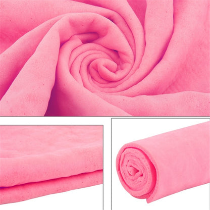 43 x 32 x 0.2cm Super Absorbent Soft PVA Cloth Car Home Cleaning Towel Hair Quick Drying Towel