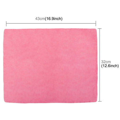 43 x 32 x 0.2cm Super Absorbent Soft PVA Cloth Car Home Cleaning Towel Hair Quick Drying Towel