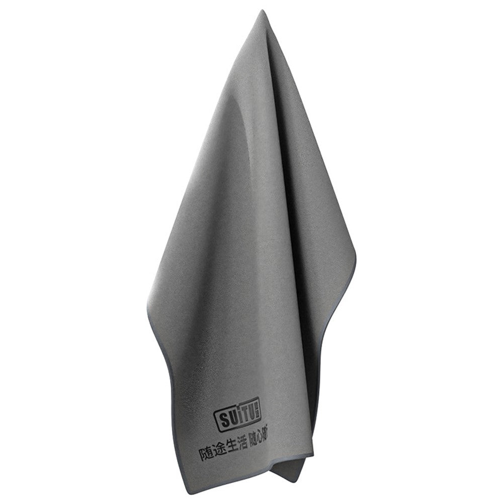 SUITU ST-9000-5A 30x40CM Soft Coral Fleece + Suede Cleaning Cloth Super Water-Absorbent Towel for Car, Home