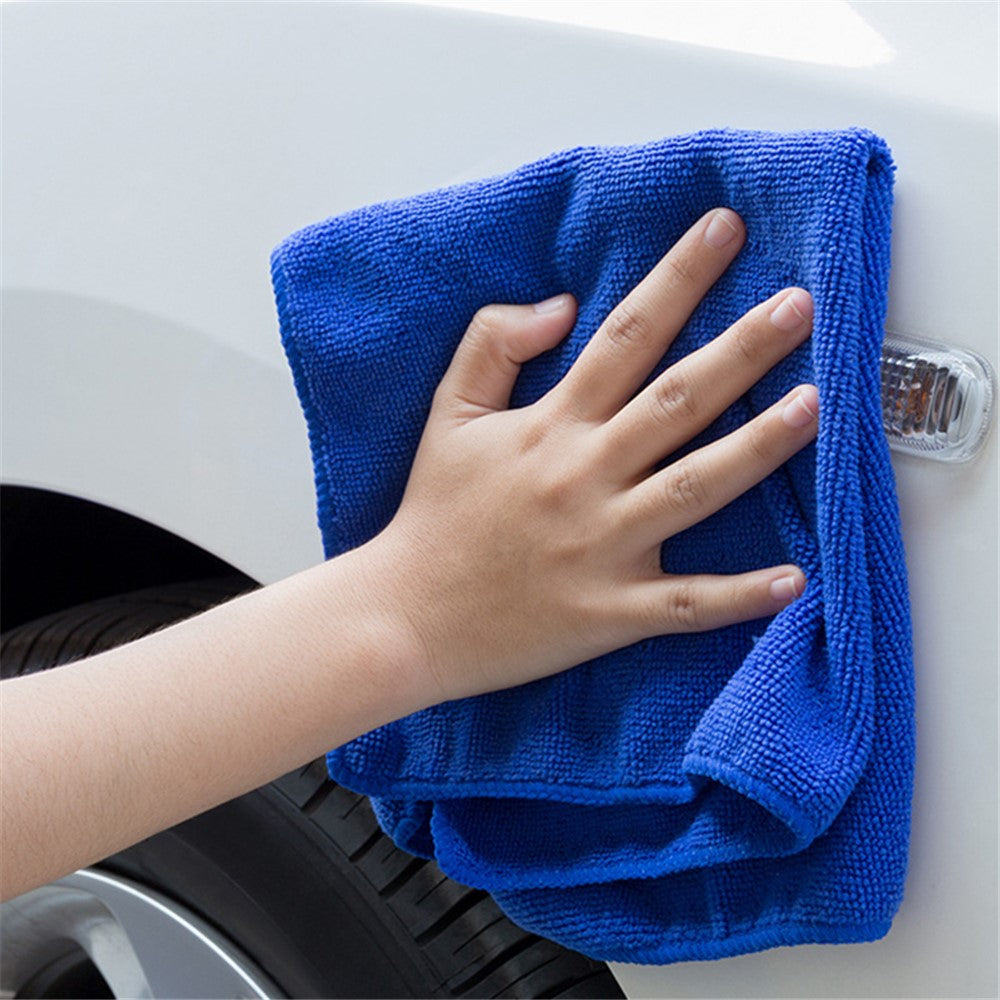 LWMB-004A 30Pcs 30x30cm Super Water Absorption Microfiber Car Washing Towel Kitchen Home Cleaning Cloth
