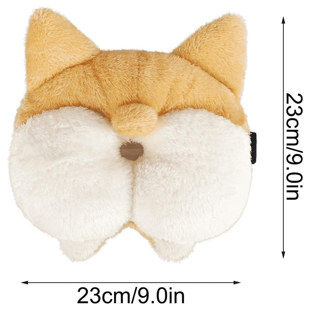 Plush Corgi Butt Funny Car Tissue Box Creative Cute Car Tissue Holder Interior Decoration