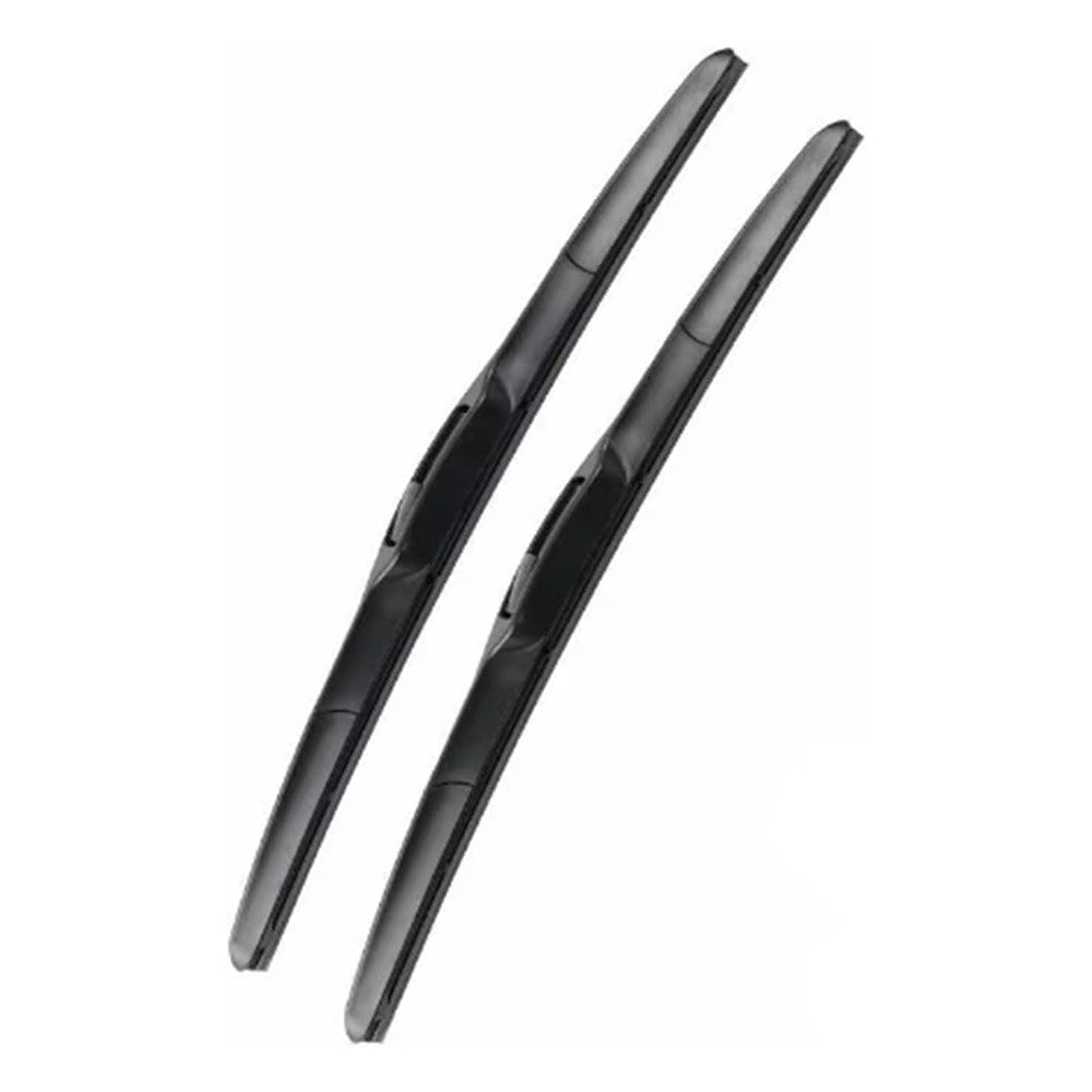 2Pcs Universal Three-Stage Car Wiper Blade ABS+Rubber Noiseless Vehicle Wiper Blade