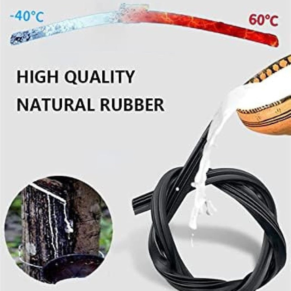 2Pcs Universal Three-Stage Car Wiper Blade ABS+Rubber Noiseless Vehicle Wiper Blade