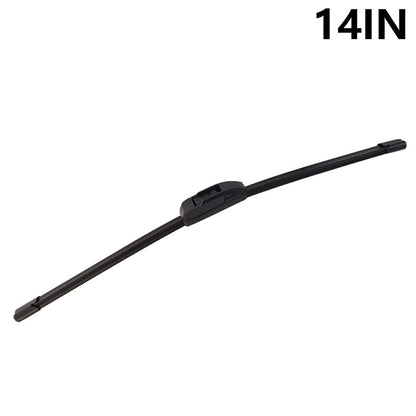 1Pc Universal Car Windshield Wiper Blade ABS+Rubber Noiseless Vehicle Wiper Blade