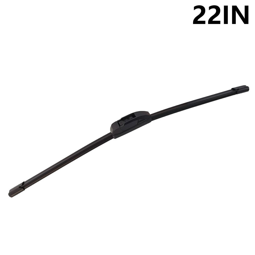 1Pc Universal Car Windshield Wiper Blade ABS+Rubber Noiseless Vehicle Wiper Blade