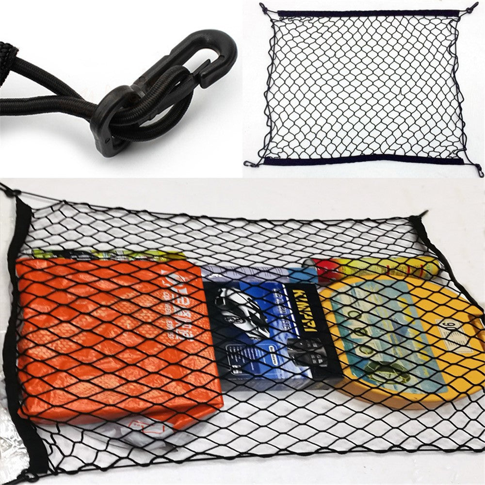 Universal Auto Car Rear Trunk Boot Organizer Pocket Cargo Net Mesh Storage Bag
