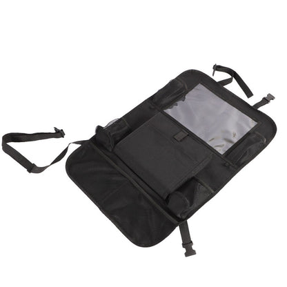 Multifunctional Car Seat Back Hanging Storage Bag Organizer Pouch with Tablet Pocket