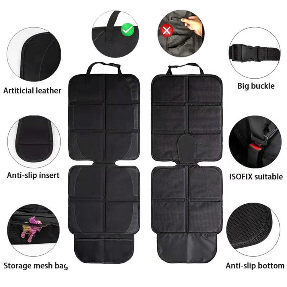 Car Back Seat Protector Cover Children Protection Mat Baby Seat Protector Pad Kids Safety Cushion