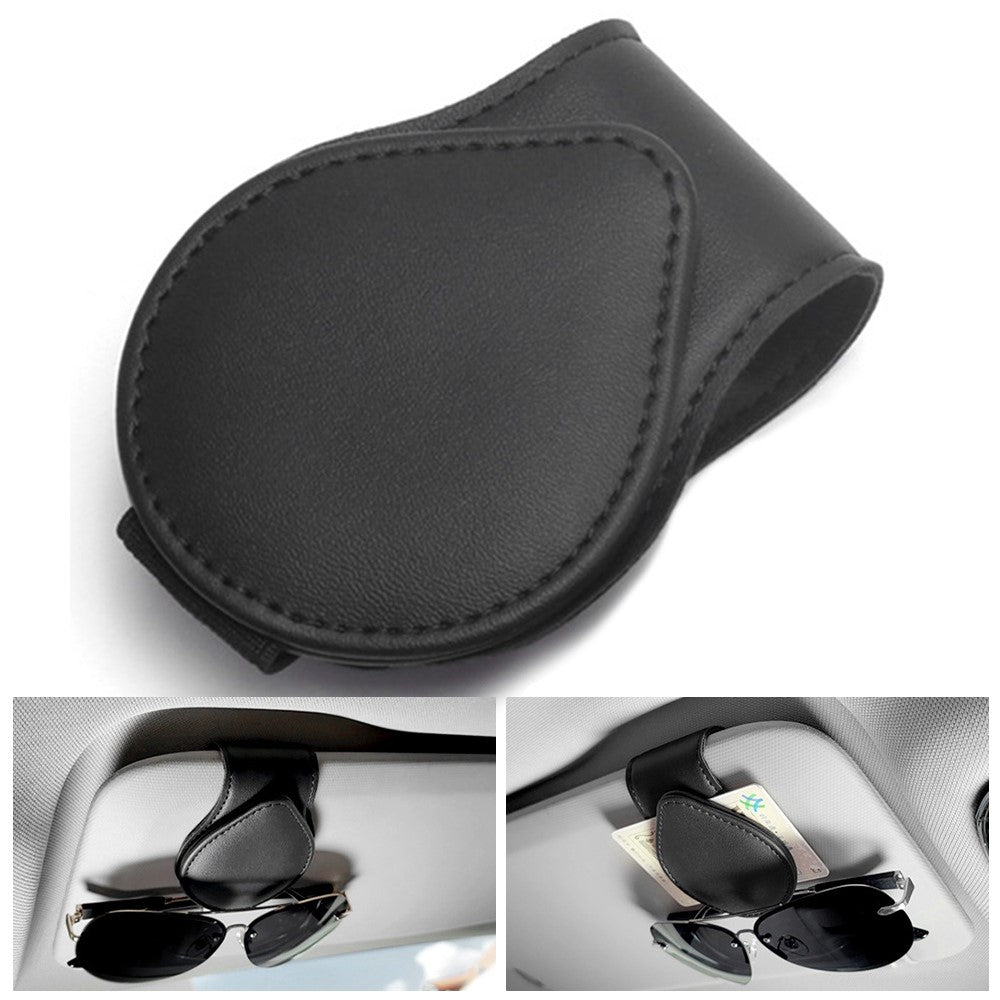 Portable Sunglasses Holder Bill Holder Clip Card Storage Accessories for Car Visor