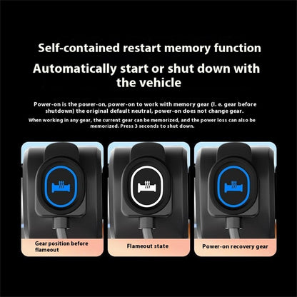 WUPP CS-1956E1 Oval Plastic Switch Heated Grips M4 Arrow ATV Heating Handle Grips