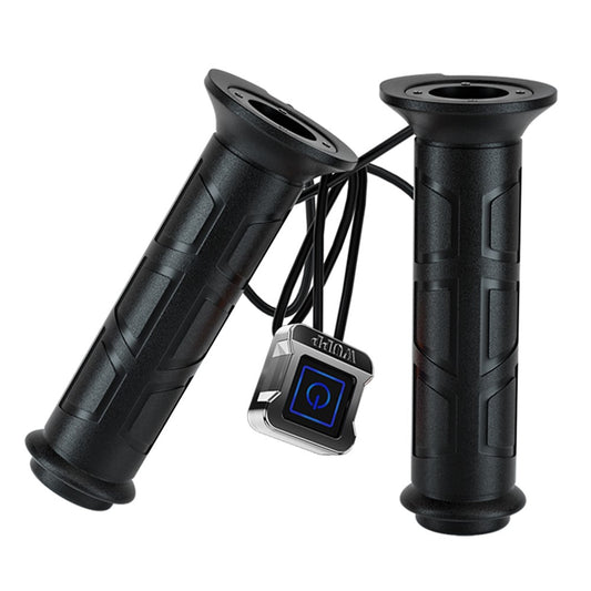 ZH-983F2 1 Pair For ATV Motorcycle Intelligent 3 Gears Temperature Adjustable Heated Grips Winter Warmer Electric Heating Hand Grips