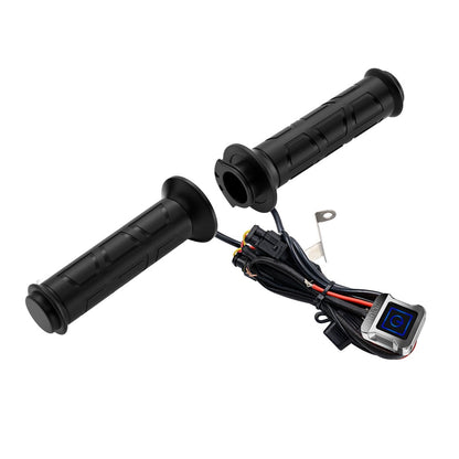 WUPP ZH-983C1 1Pair Smart 3-Gear 12V Motorcycle Heated Grips Universal Electric Heating Handlebar Modified Heating Grips Electric Scooter Warmer Handgrips