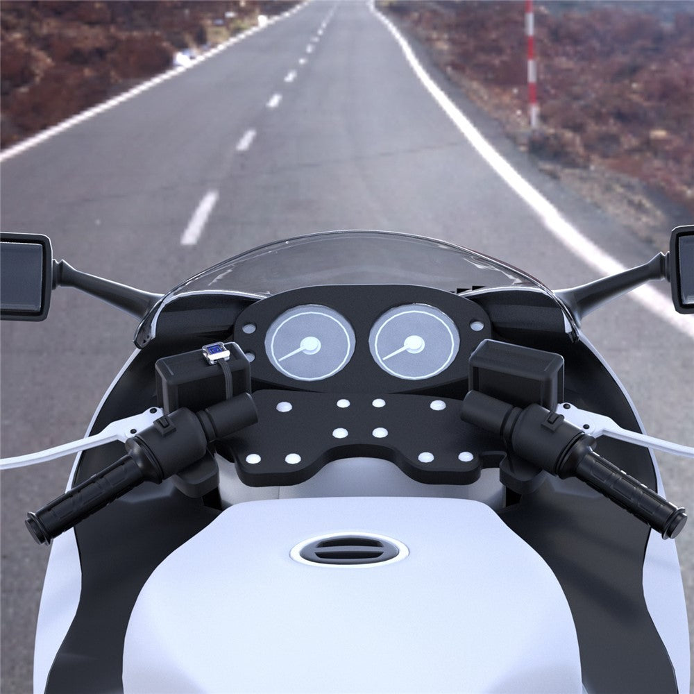 WUPP ZH-983C1 1Pair Smart 3-Gear 12V Motorcycle Heated Grips Universal Electric Heating Handlebar Modified Heating Grips Electric Scooter Warmer Handgrips
