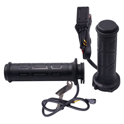 WUPP CS-095B1 1Pair Motorcycle Heating Handlebar for Winter Electric Heated Grips 12V Warmer Heating Grips