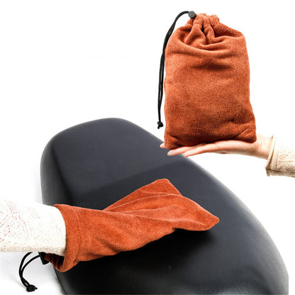 Waterproof Electric Bike Motorcycle Seat Cover Anti-Dust Sleeve Rain Cover Saddle Protector, Size: M