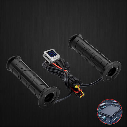 WUPP CSZH-983F2 1 Pair ATV Heated Handlebar Grips 3 Temperature Electric Heated Handle