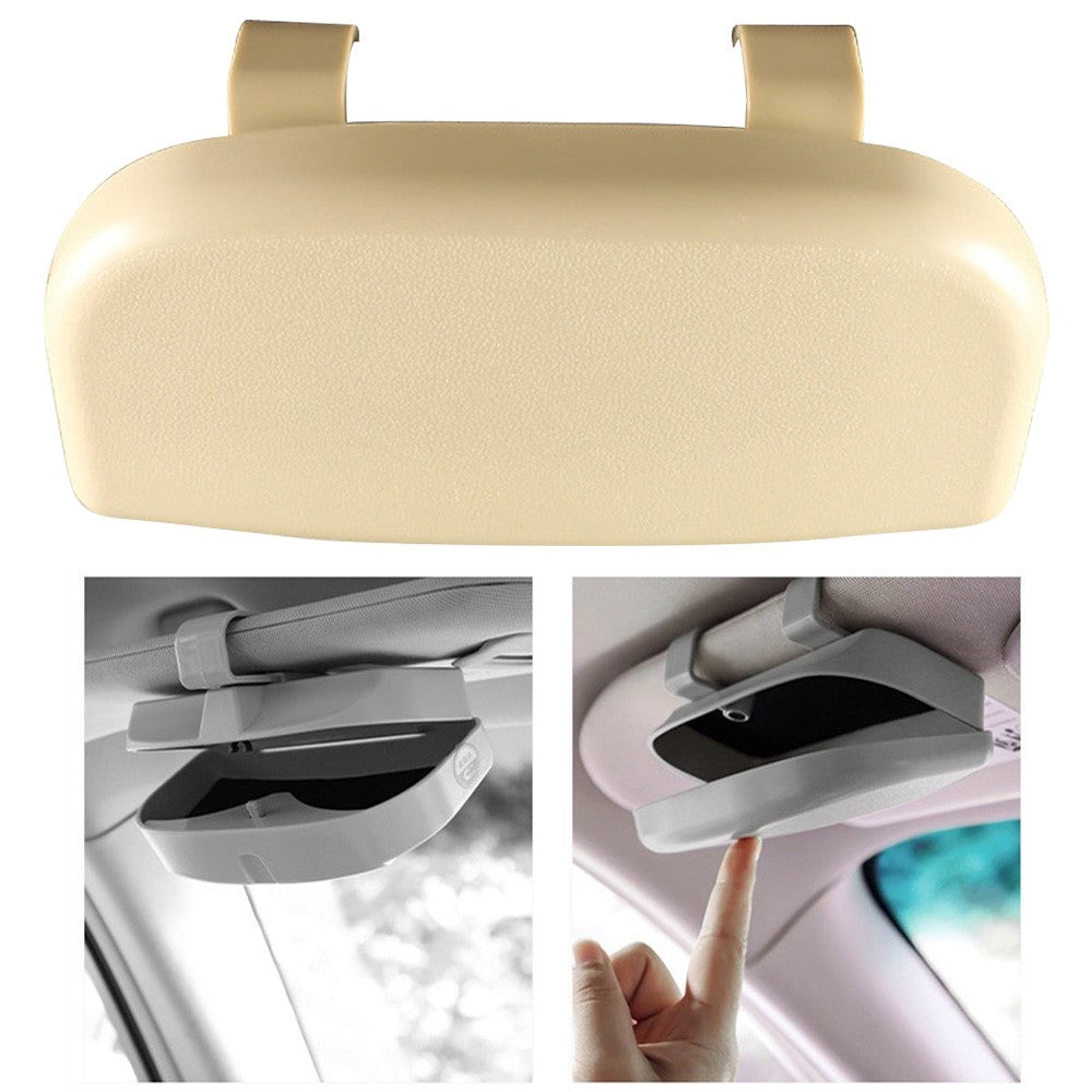 Glasses Holder Magnetic Car Sun Visor Glasses Case Organizer Glasses Storage Box