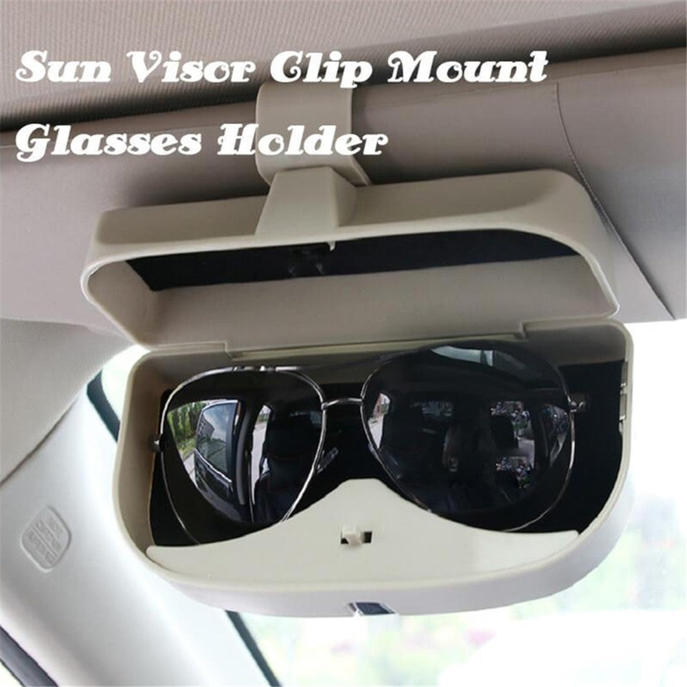 R-5930 Car Sun Visor Clip Mount Sunglasses Holder Eyeglasses Organizer Case